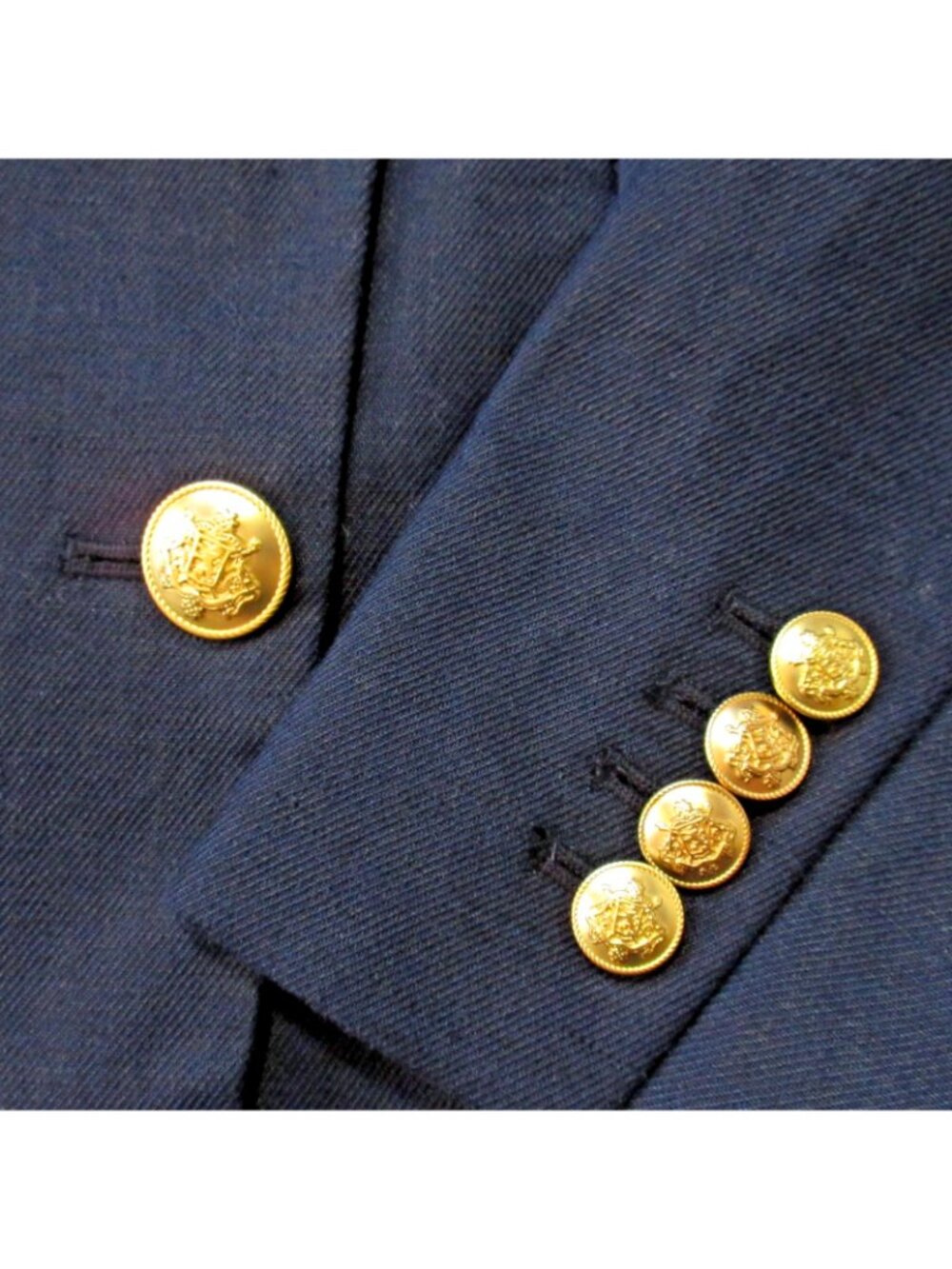NWT J.Crew Petite Bristol Blazer in Navy Blue Stretch Linen Jacket 10P - Picture 4 of 4